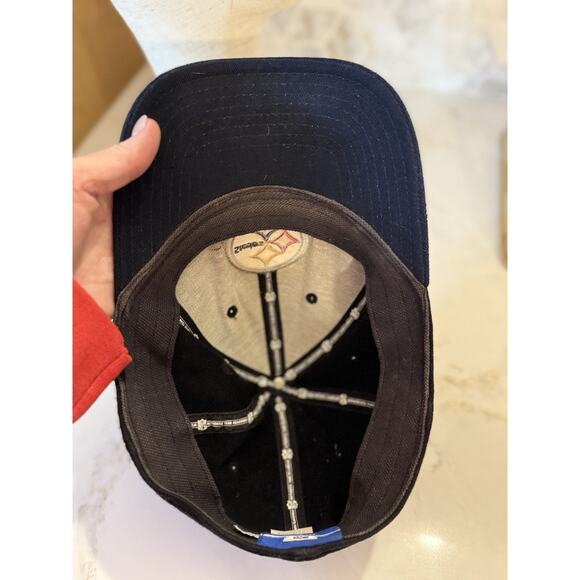 Vintage Reebok Pittsburgh Steelers Football Hat Fitted One Size NFL Wool - Picture 6 of 7